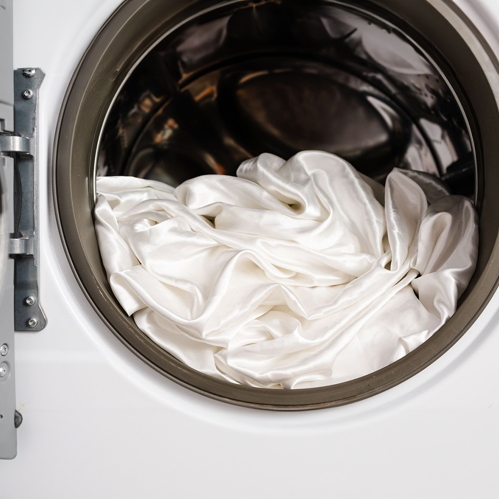 ¿Cómo se lava una funda de almohada de seda?